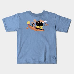 Popeye V Bluto Kids T-Shirt